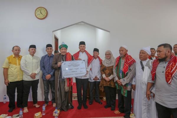 Resmikan Masjid Al-Ikhlas Desa Biak Nampe, Ijeck Apresiasi Kerukunan Umat Terus Terjaga